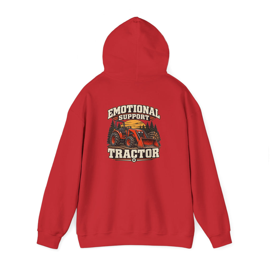 Emotional Support Tractor Hoodie | Tractor Graphic Sweatshirt