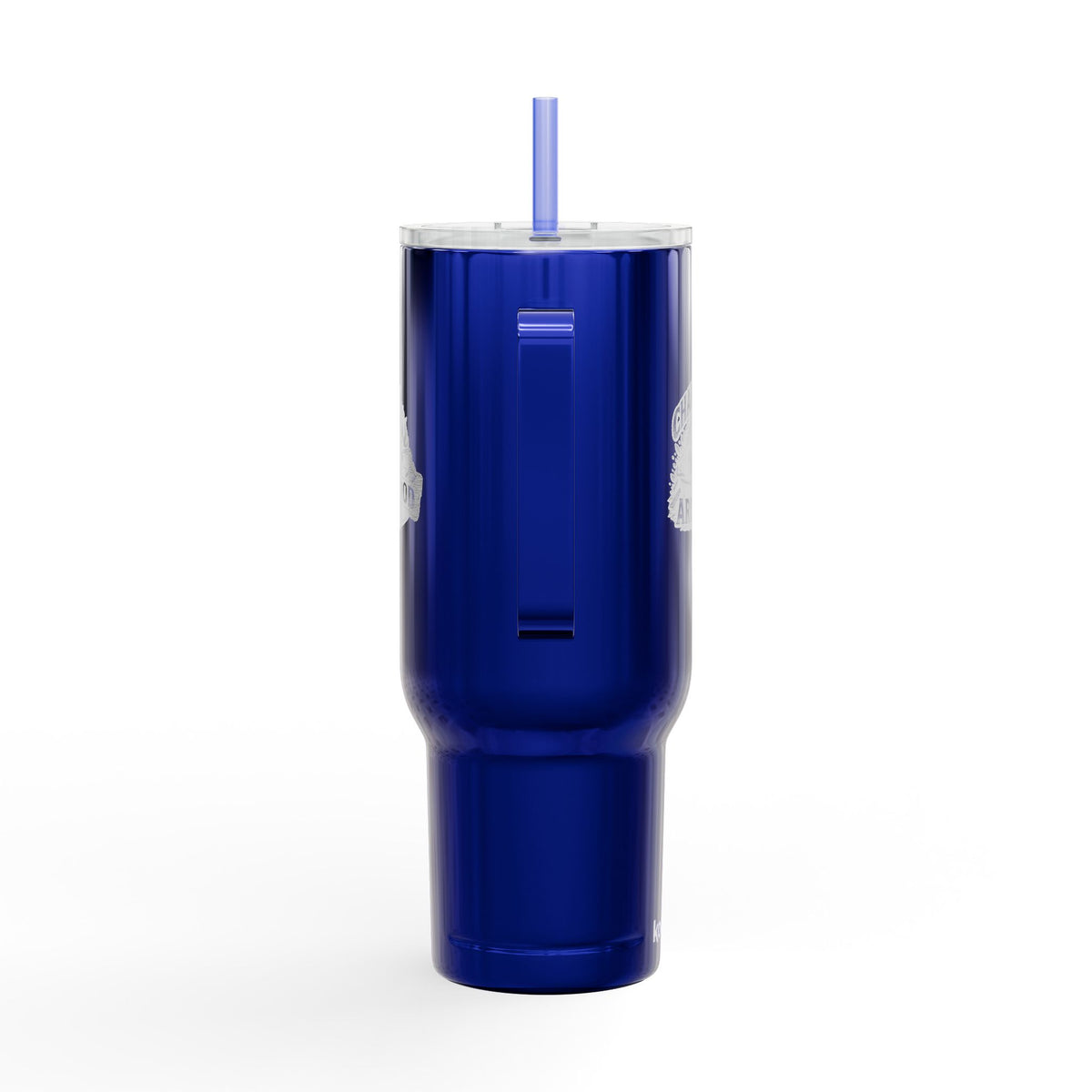 40oz Engraved Travel Tumbler - 'Chainsaws Are Cool' Stainless Insulated Cup with Lid