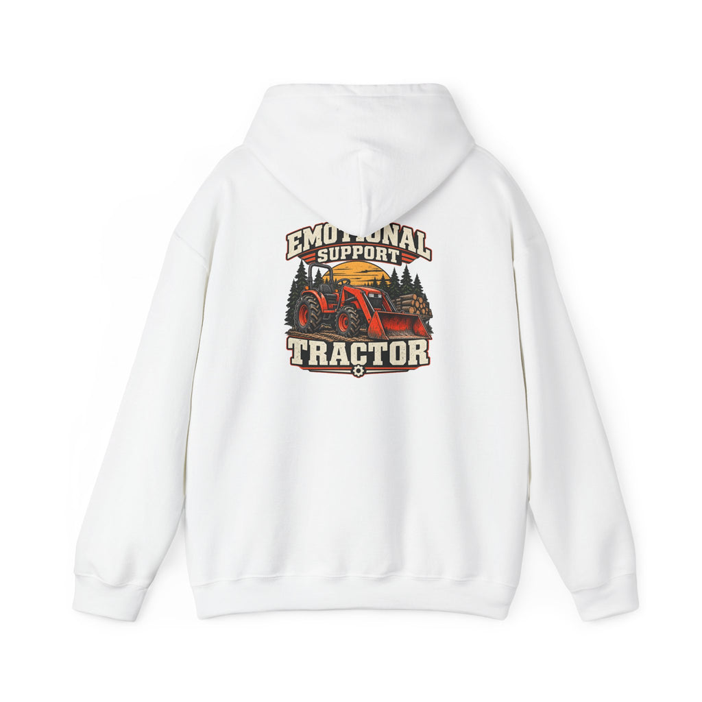 Emotional Support Tractor Hoodie | Tractor Graphic Sweatshirt