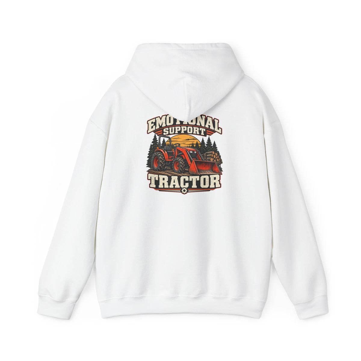 Emotional Support Tractor Hoodie | Tractor Graphic Sweatshirt