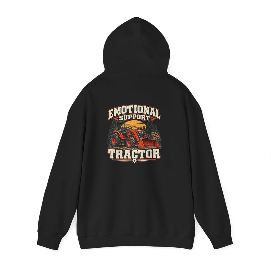 Emotional Support Tractor Hoodie | Tractor Graphic Sweatshirt