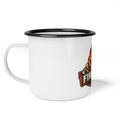 Enamel Camp Cup — "FPV Firewood" Campfire Logo Mug