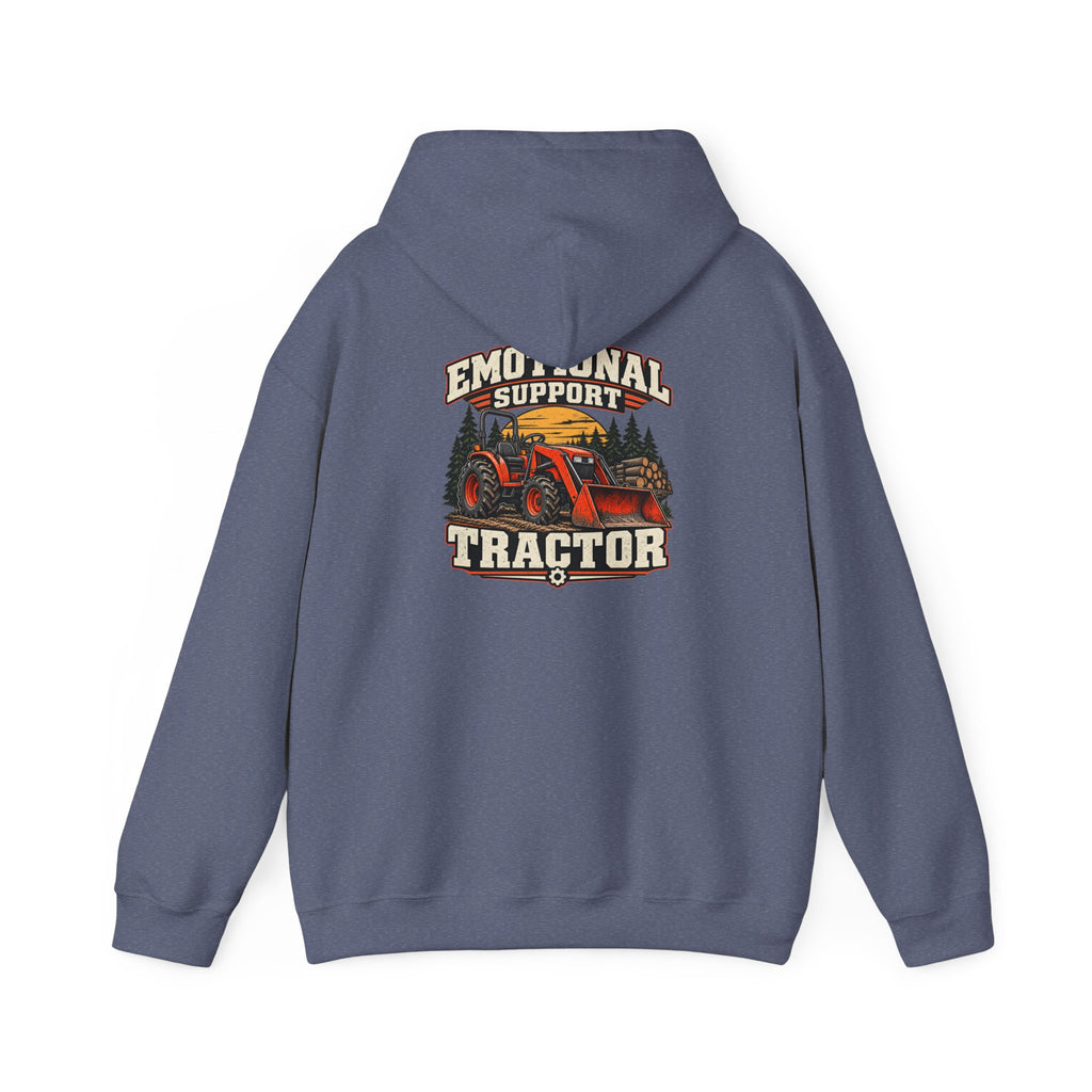 Emotional Support Tractor Hoodie | Tractor Graphic Sweatshirt