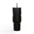 40oz Engraved Travel Tumbler - 'Chainsaws Are Cool' Stainless Insulated Cup with Lid