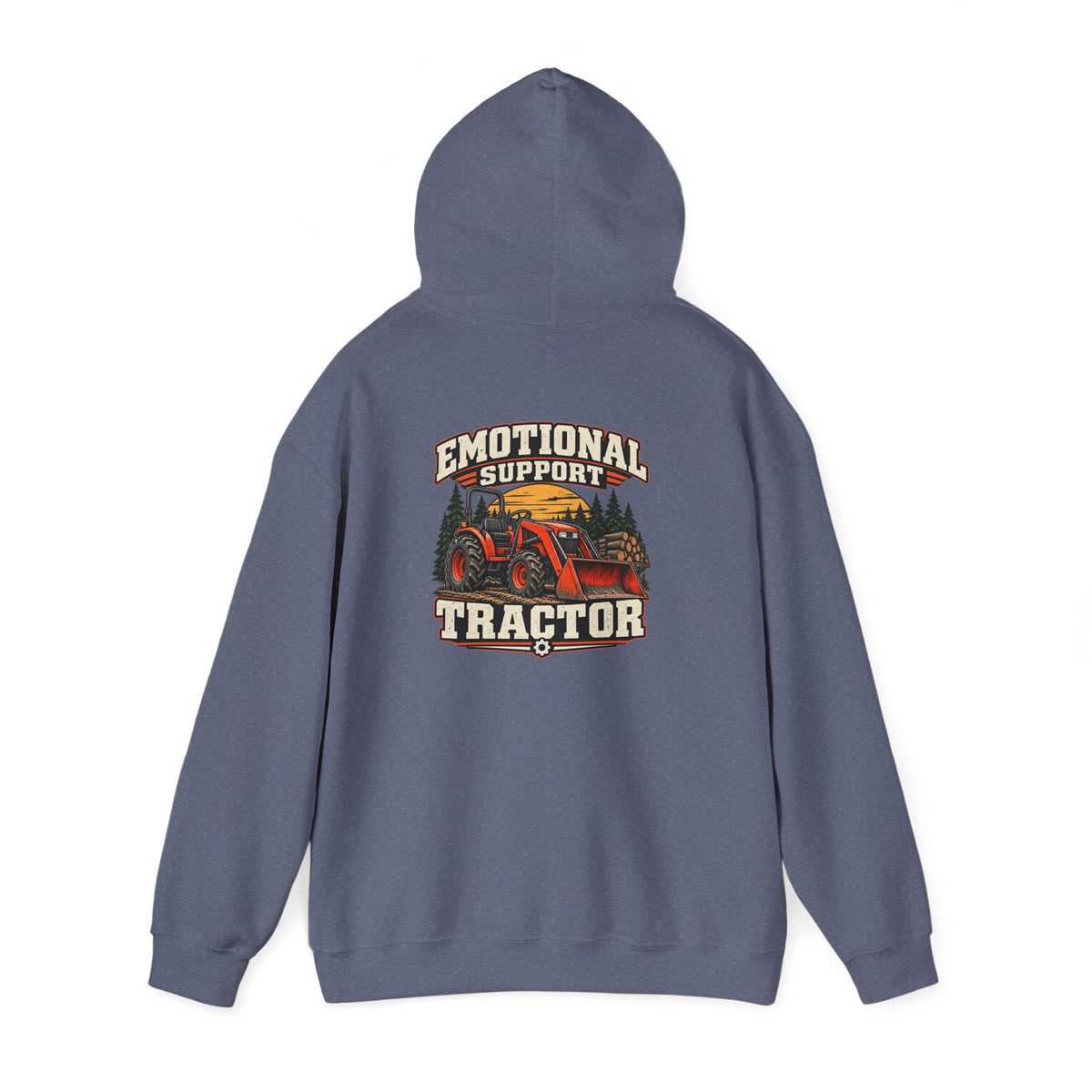 Emotional Support Tractor Hoodie | Tractor Graphic Sweatshirt