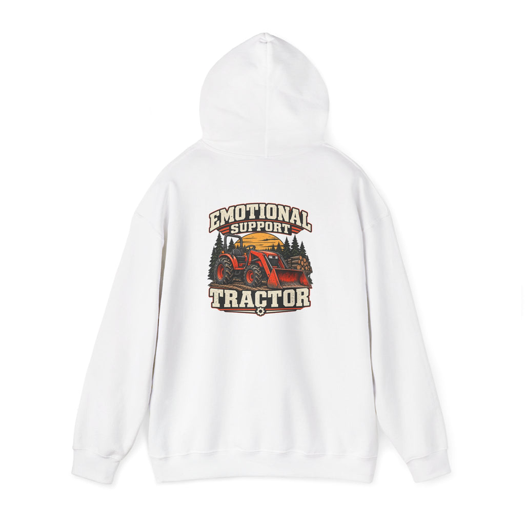 Emotional Support Tractor Hoodie | Tractor Graphic Sweatshirt