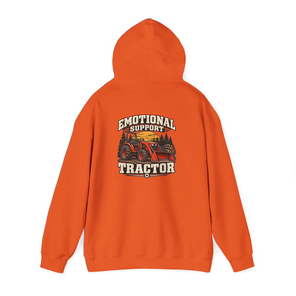 Emotional Support Tractor Hoodie | Tractor Graphic Sweatshirt